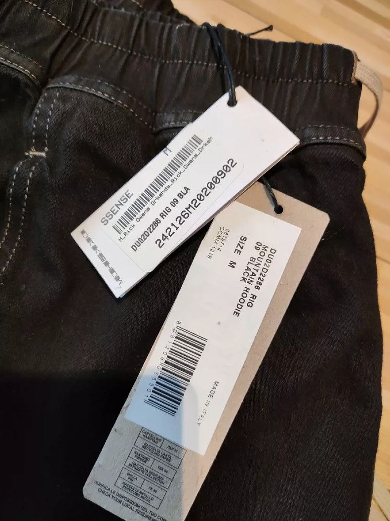 Rick Owens Drkshdw Rick Owens DRKSHDW Flame Button Pants - dmc Size US 32 / EU 48 - 7 Thumbnail