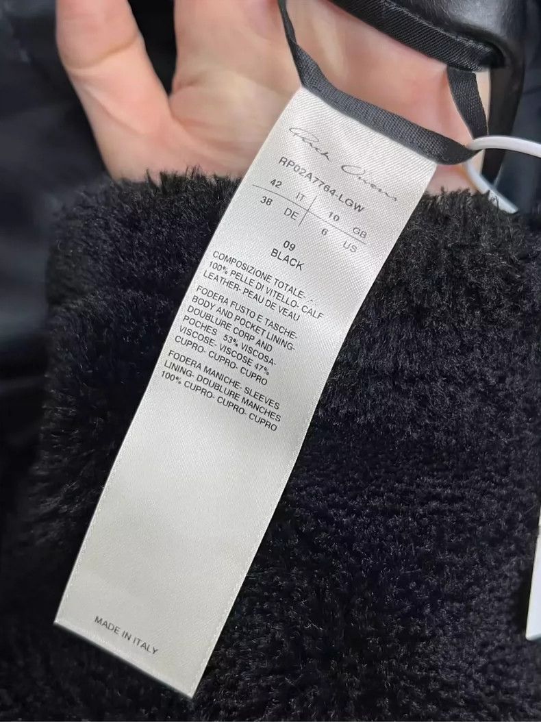 Rick Owens Rick Owens Leather Blazer with Square Shoulders - dmc Size US M / EU 48-50 / 2 - 4 Thumbnail