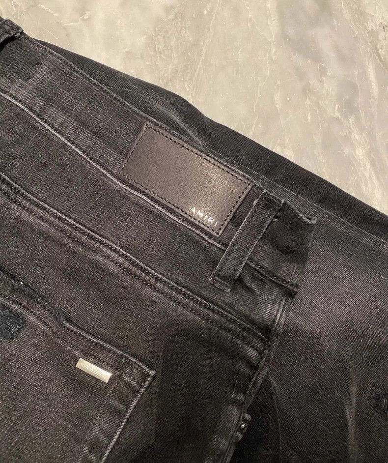 Amiri AMIRI Limited Edition Vintage Patchwork Jeans - dmc Size US 34 / EU 50 - 3 Thumbnail