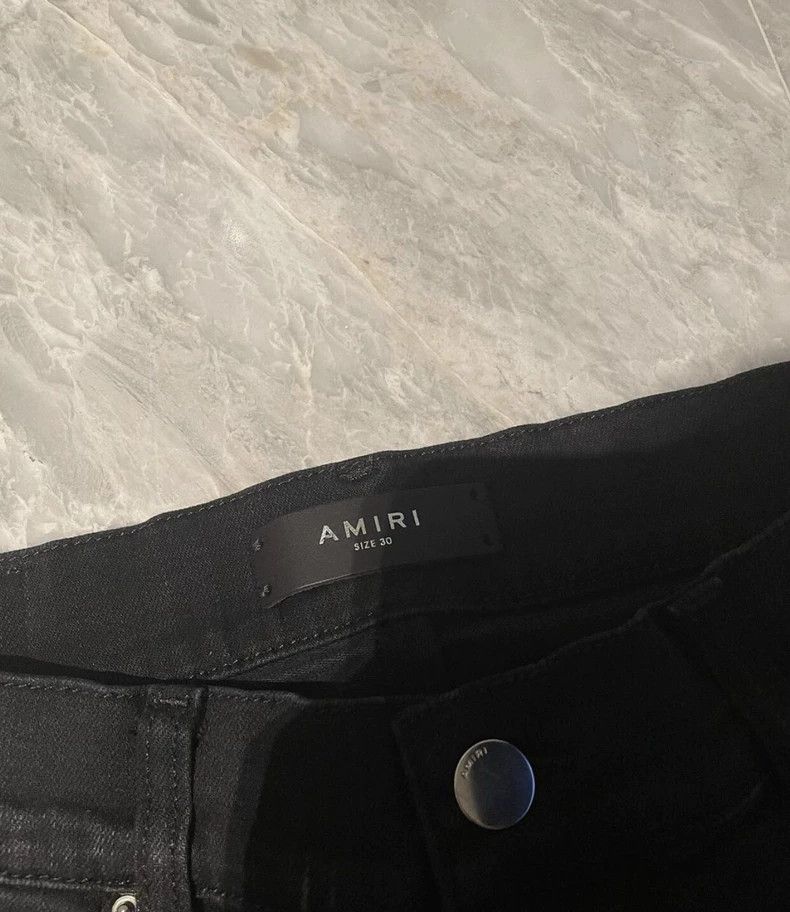 Amiri AMIRI Vintage Camo Black Jeans - dmc Size US 30 / EU 46 - 2 Thumbnail