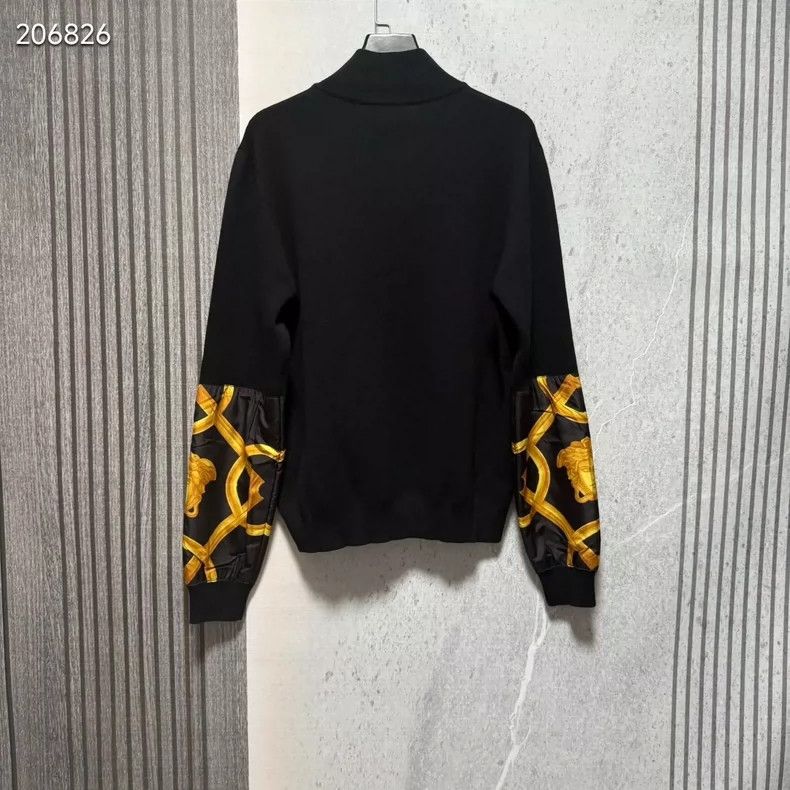 Versace Versace V19 Wool Blend Bomber Jacket - dmc Size US M / EU 48-50 / 2 - 7 Thumbnail