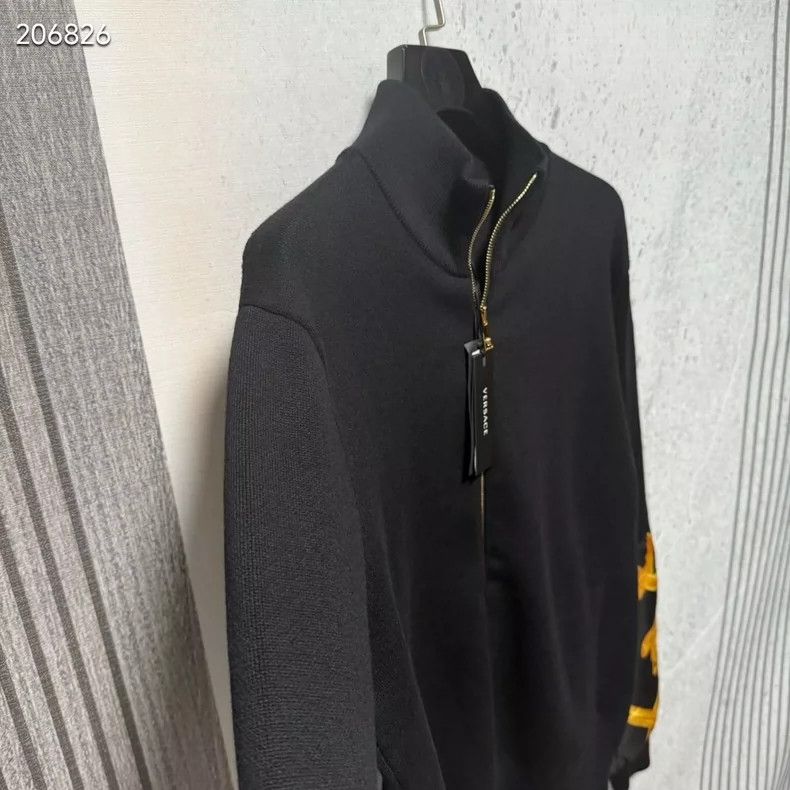 Versace Versace V19 Wool Blend Bomber Jacket - dmc Size US M / EU 48-50 / 2 - 4 Thumbnail