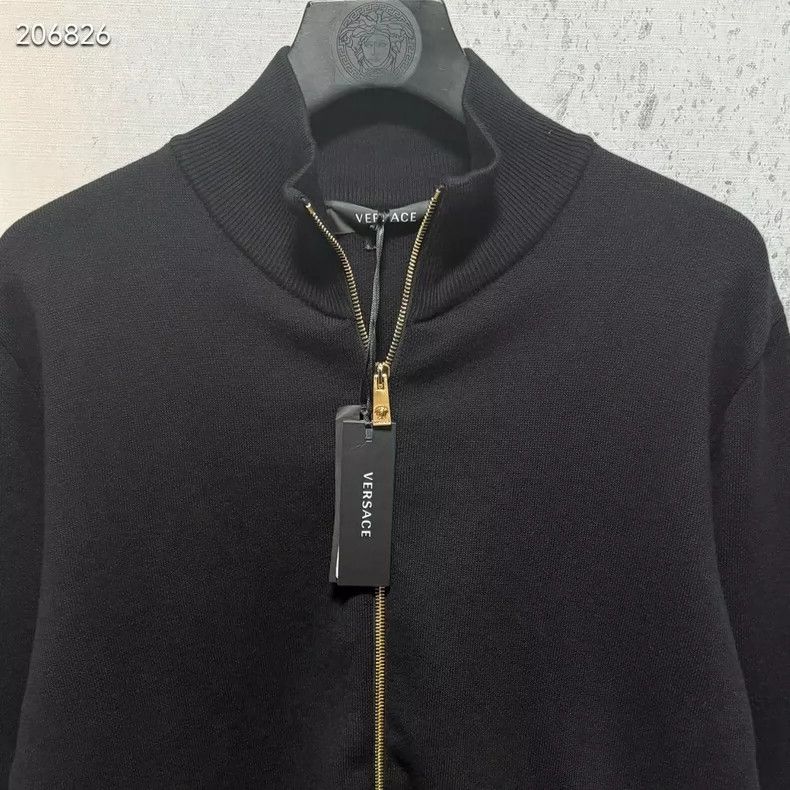 Versace Versace V19 Wool Blend Bomber Jacket - dmc Size US M / EU 48-50 / 2 - 5 Thumbnail