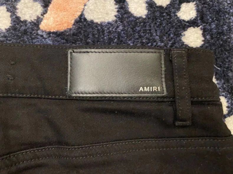Amiri AMIRI Black Red Jeans - dmc Size US 31 - 5 Thumbnail