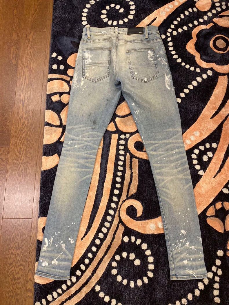 Amiri AMIRI 17SS Limited Splatter Denim Jeans - dmc Size US 30 / EU 46 - 2 Thumbnail