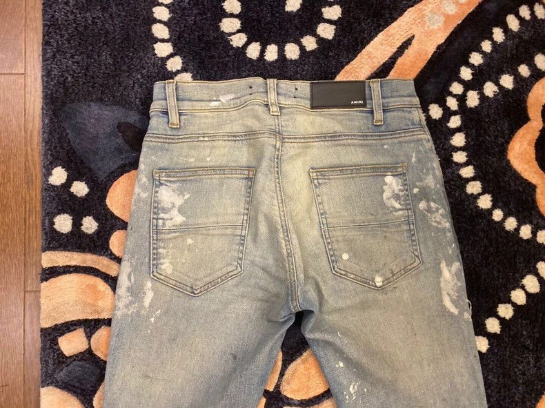 Amiri AMIRI 17SS Limited Splatter Denim Jeans - dmc Size US 30 / EU 46 - 5 Thumbnail