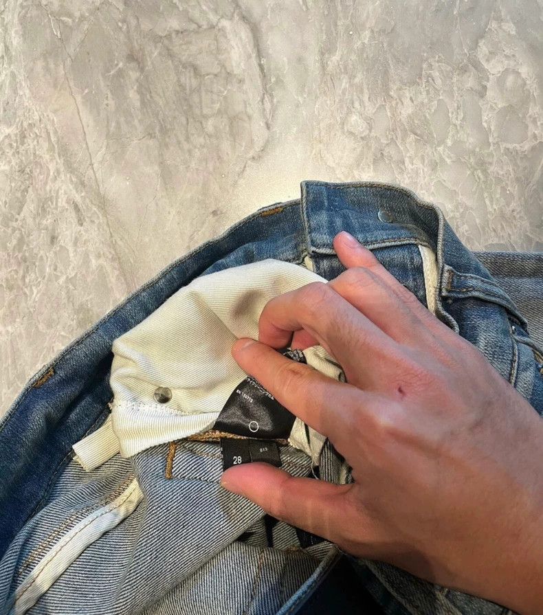 Amiri AMIRI Artistic Brushstroke Patchwork Jeans - dmc Size US 36 / EU 52 - 5 Thumbnail