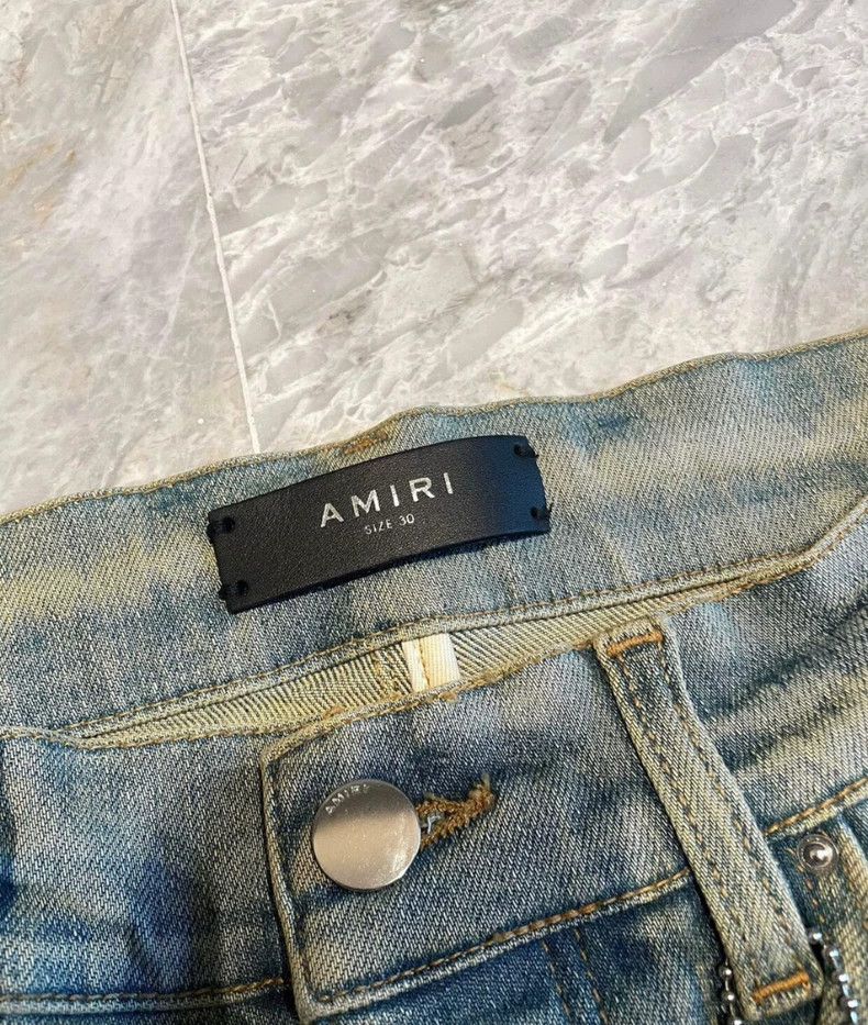 Amiri AMIRI Limited Edition Art Patchwork Jeans - dmc Size US 29 - 2 Thumbnail