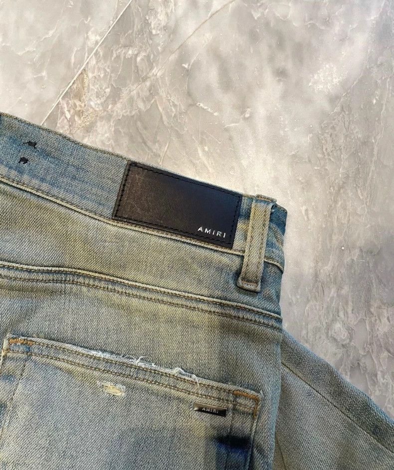 Amiri AMIRI Limited Edition Art Patchwork Jeans - dmc Size US 29 - 3 Thumbnail