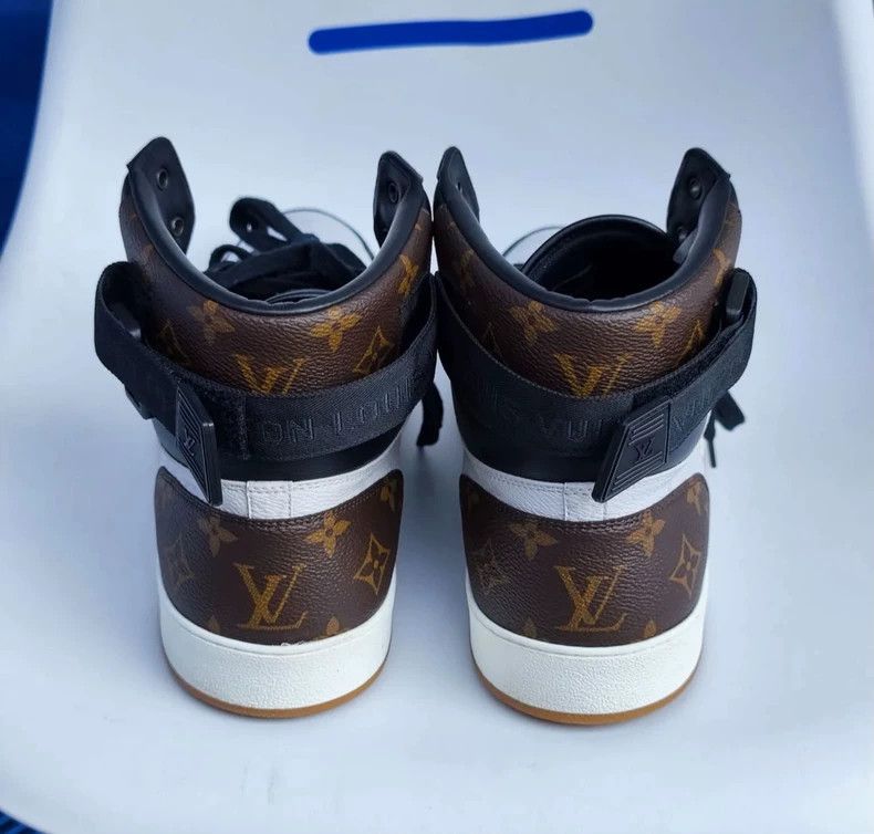 Louis Vuitton Louis Vuitton Rivoli High-Top Sneakers - dmc Size US 11 / EU 44 - 5 Thumbnail