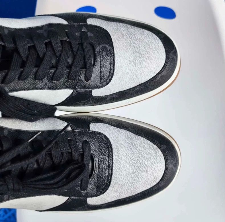 Louis Vuitton Louis Vuitton Rivoli High-Top Sneakers - dmc Size US 11 / EU 44 - 9 Thumbnail