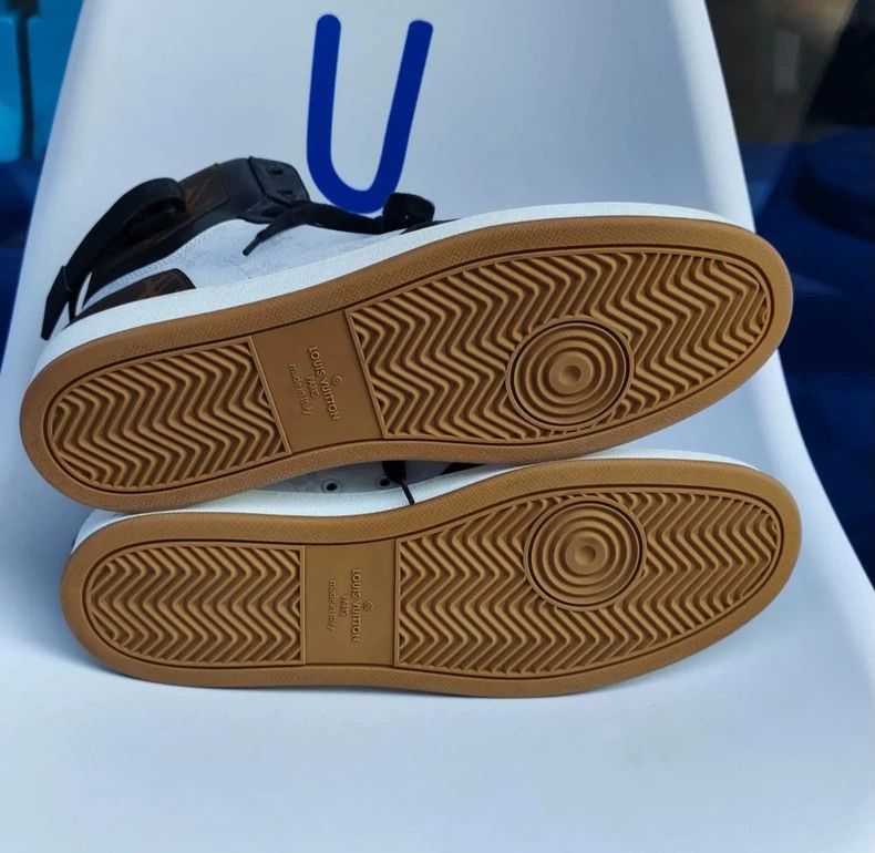 Louis Vuitton Louis Vuitton Rivoli High-Top Sneakers - dmc Size US 11 / EU 44 - 6 Thumbnail