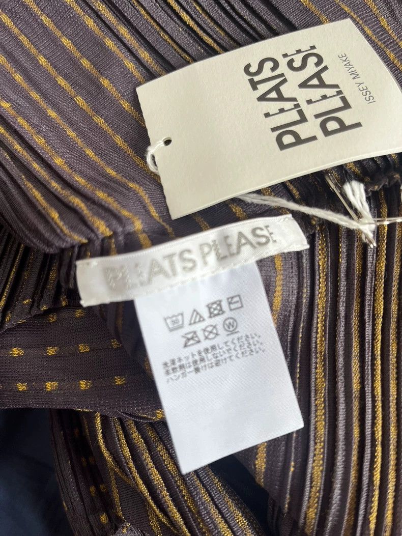 Issey Miyake Issey Miyake Sleeveless Striped Top - dmc Size US M / EU 48-50 / 2 - 3 Thumbnail