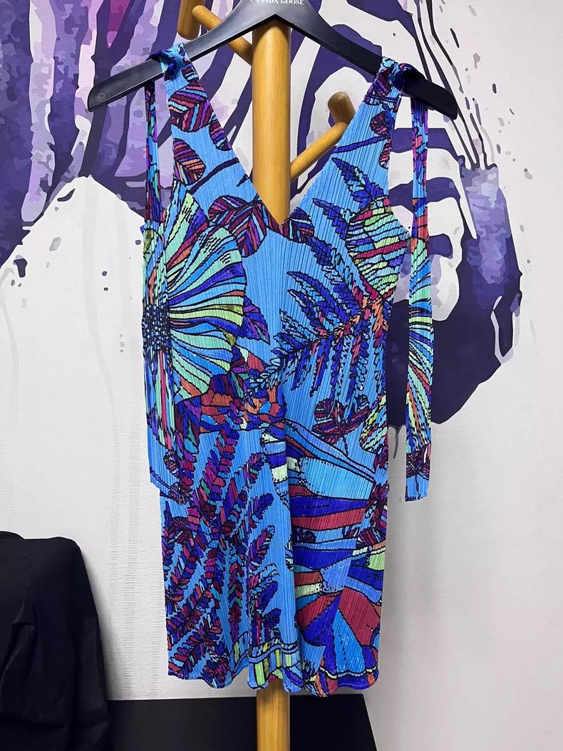 Issey Miyake Issey Miyake PP Tropical Print Set - dmc Size US 32 / EU 48 - 2 Thumbnail