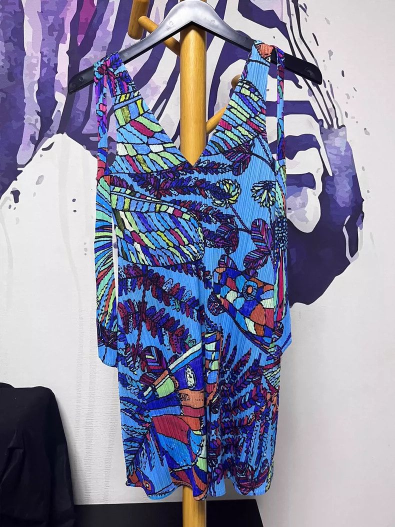Issey Miyake Issey Miyake PP Tropical Print Set - dmc Size US 32 / EU 48 - 3 Thumbnail