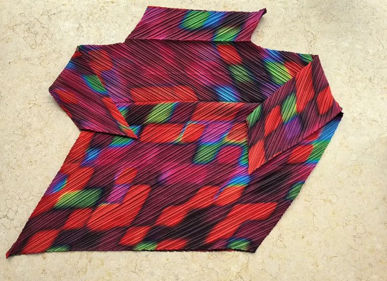 Issey Miyake Issey Miyake Mosaic Irregular Top - dmc Size US M / EU 48-50 / 2 - 3 Thumbnail
