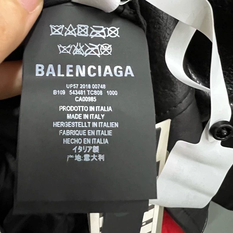 Balenciaga Balenciaga Layered Leather Jacket - dmc Size US M / EU 48-50 / 2 - 3 Thumbnail
