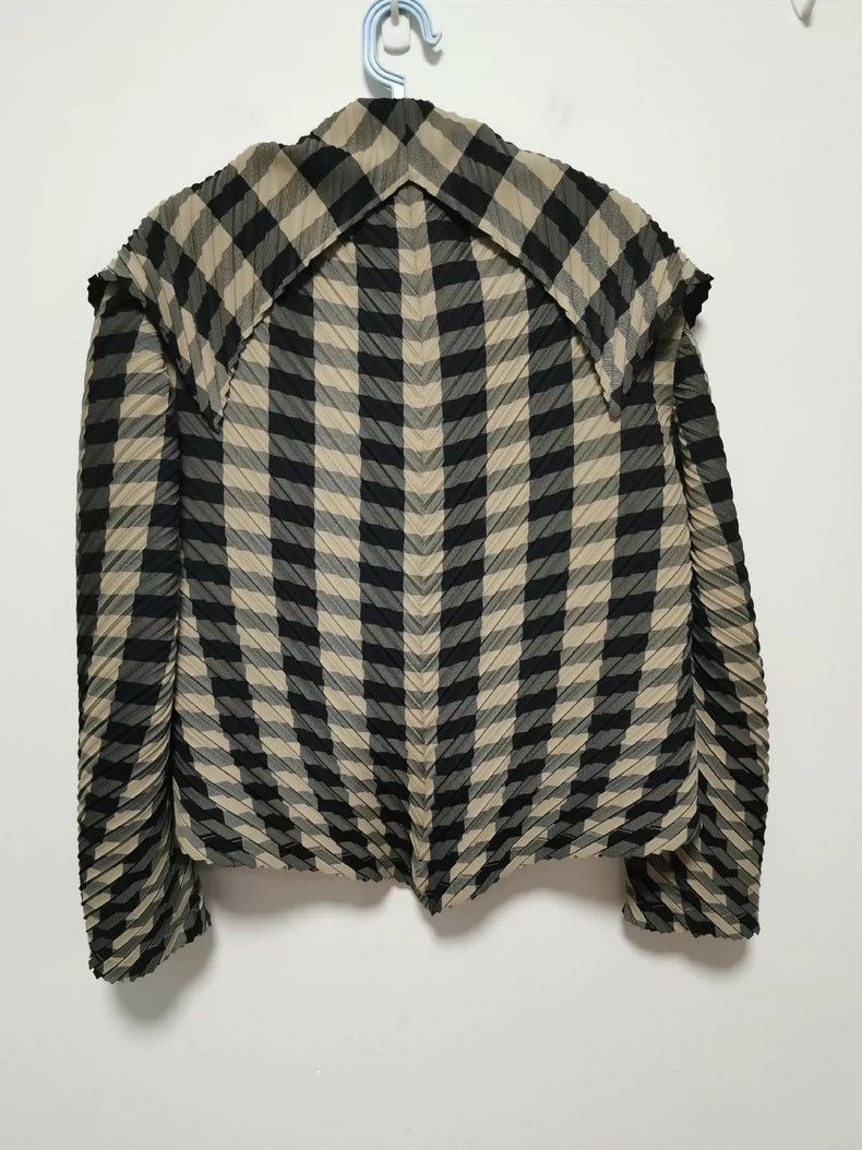Issey Miyake Issey Miyake Plaid Pattern Outer Jacket - dmc Size US M / EU 48-50 / 2 - 2 Thumbnail