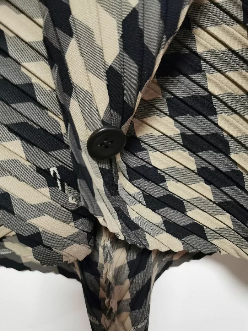 Issey Miyake Issey Miyake Plaid Pattern Outer Jacket - dmc Size US M / EU 48-50 / 2 - 4 Thumbnail