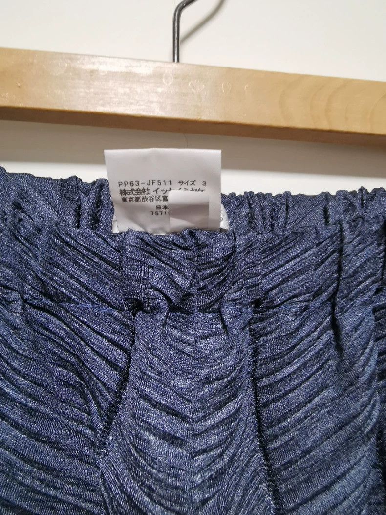 Issey Miyake Issey Miyake Bamboo Pattern Wide-Leg Pants - dmc Size US 30 / EU 46 - 4 Thumbnail