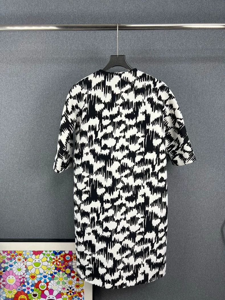 Balenciaga Balenciaga Mid-Length Printed Dress - dmc Size US 30 / EU 46 - 2 Thumbnail