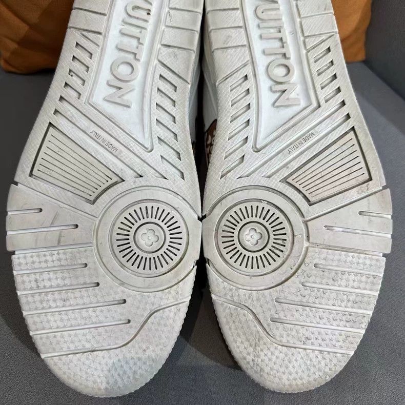Louis Vuitton Louis Vuitton LV Trainer Nigo Duck Sneakers - dmc Size US 8 / EU 41 - 5 Thumbnail