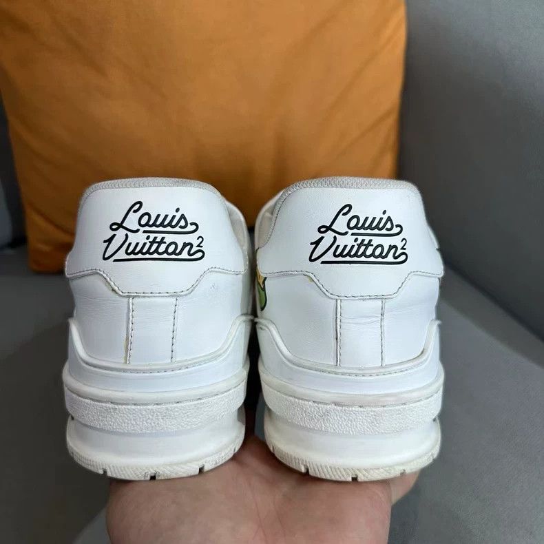 Louis Vuitton Louis Vuitton LV Trainer Nigo Duck Sneakers - dmc Size US 8 / EU 41 - 3 Thumbnail