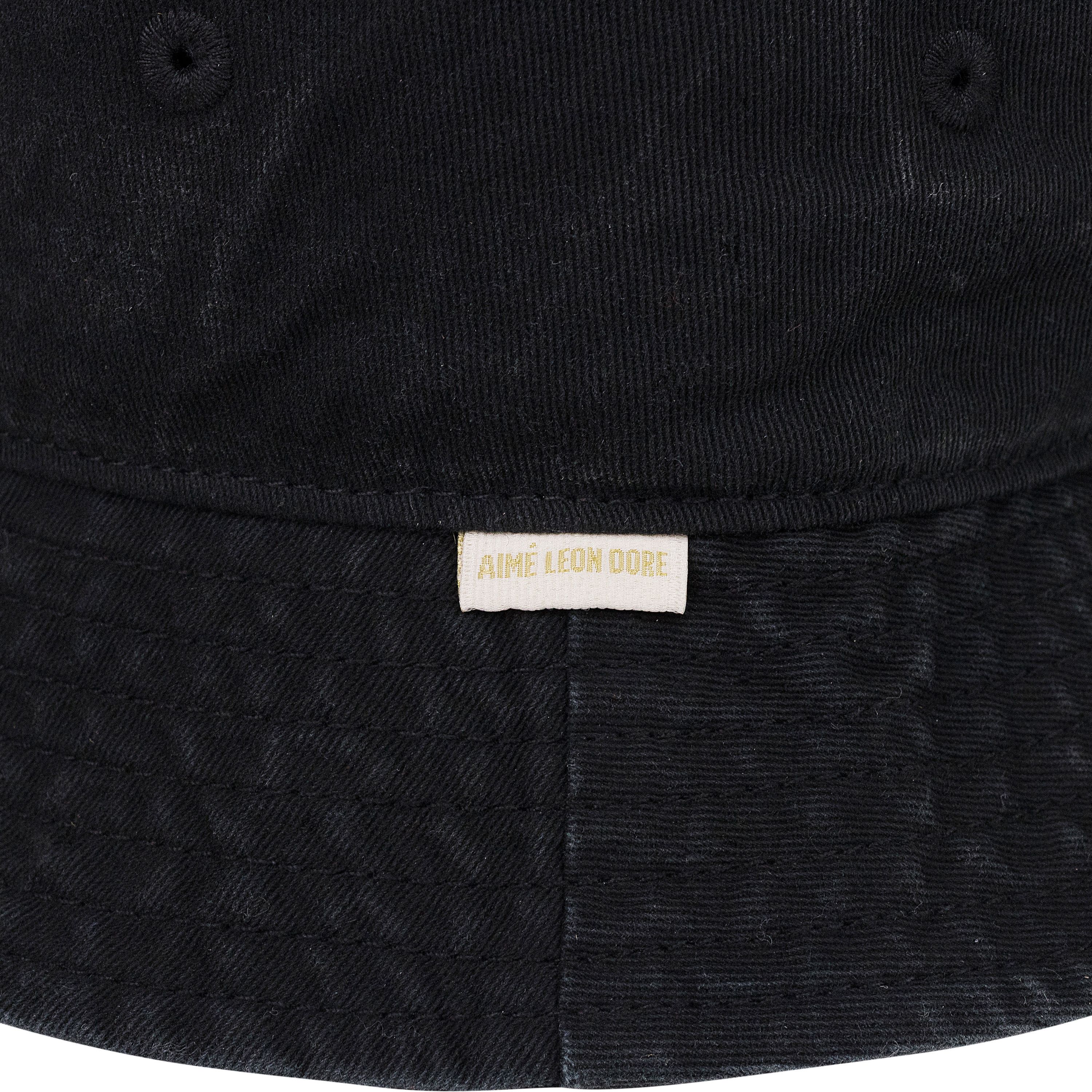 Aime Leon Dore Aime Leon Dore BLACK WASHED CHINO BUCKET HAT SIZE LXL Size ONE SIZE - 7 Thumbnail