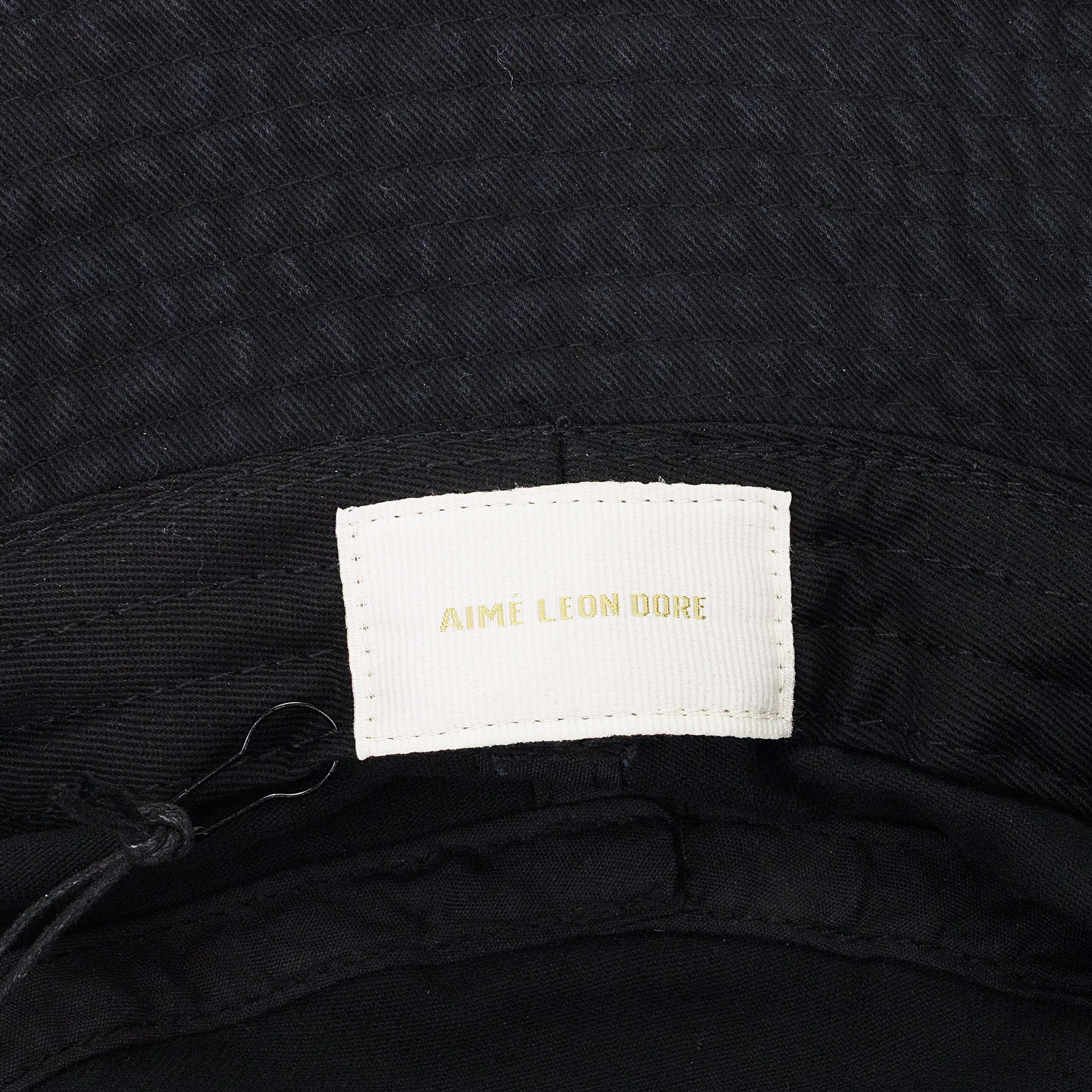 Aime Leon Dore Aime Leon Dore BLACK WASHED CHINO BUCKET HAT SIZE LXL Size ONE SIZE - 6 Thumbnail