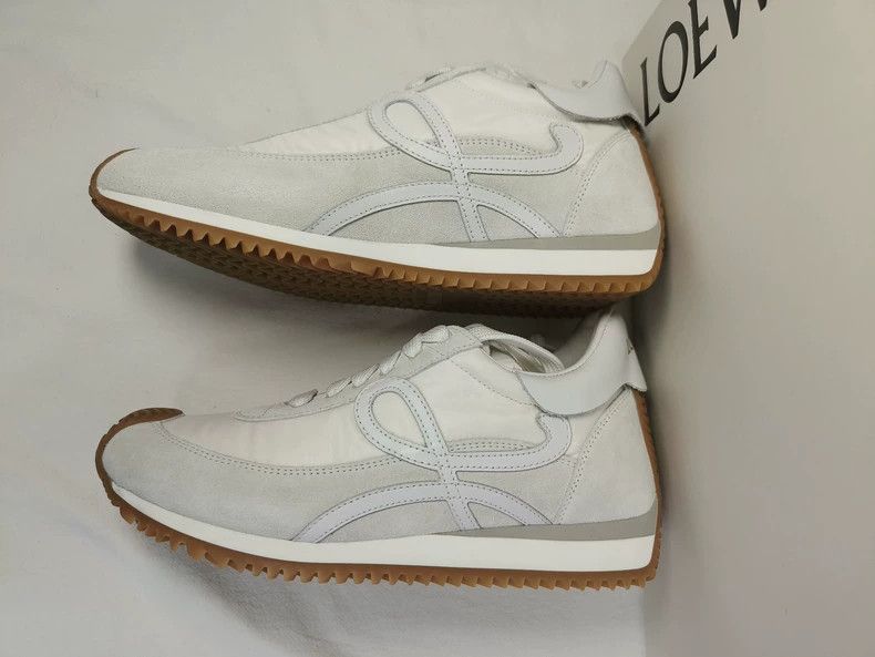Loewe LOEWE Flow Runner Leather Low-Top Sneakers - dmc Size US 5 / EU 37 - 4 Thumbnail