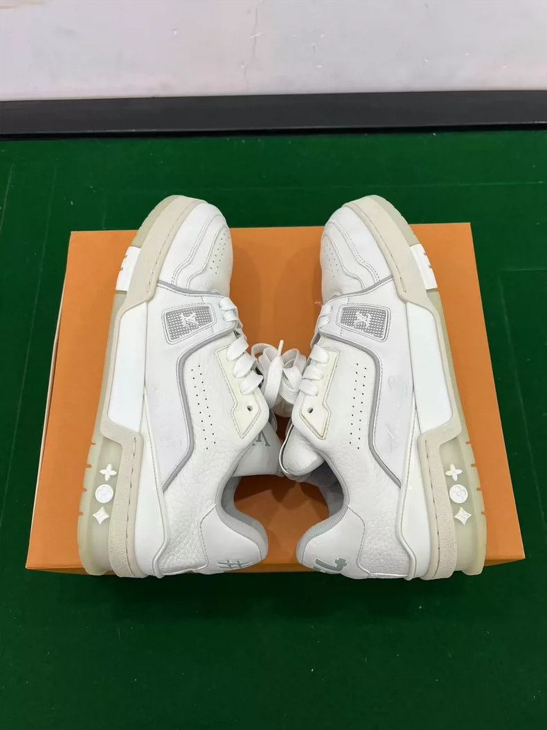 Louis Vuitton Louis Vuitton Trainer White Sneakers - dmc Size US 7 / EU 40 - 5 Thumbnail