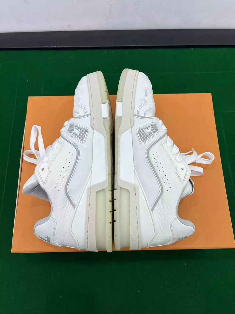 Louis Vuitton Louis Vuitton Trainer White Sneakers - dmc Size US 7 / EU 40 - 4 Thumbnail
