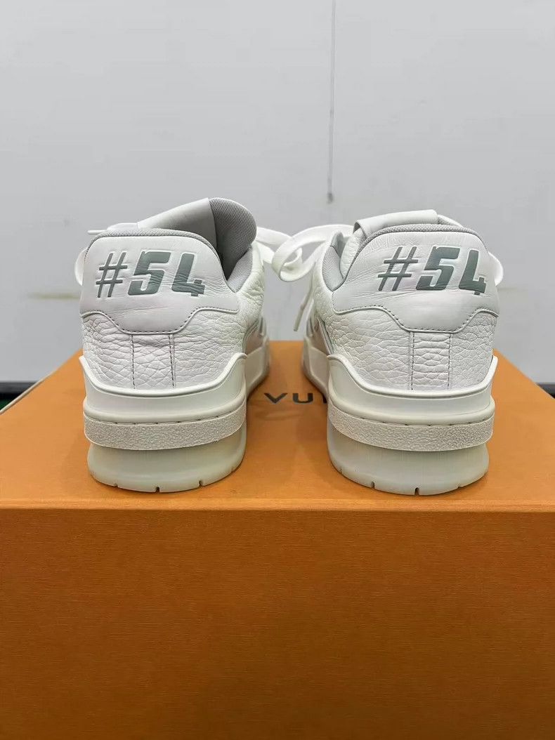 Louis Vuitton Louis Vuitton Trainer White Sneakers - dmc Size US 7 / EU 40 - 3 Thumbnail