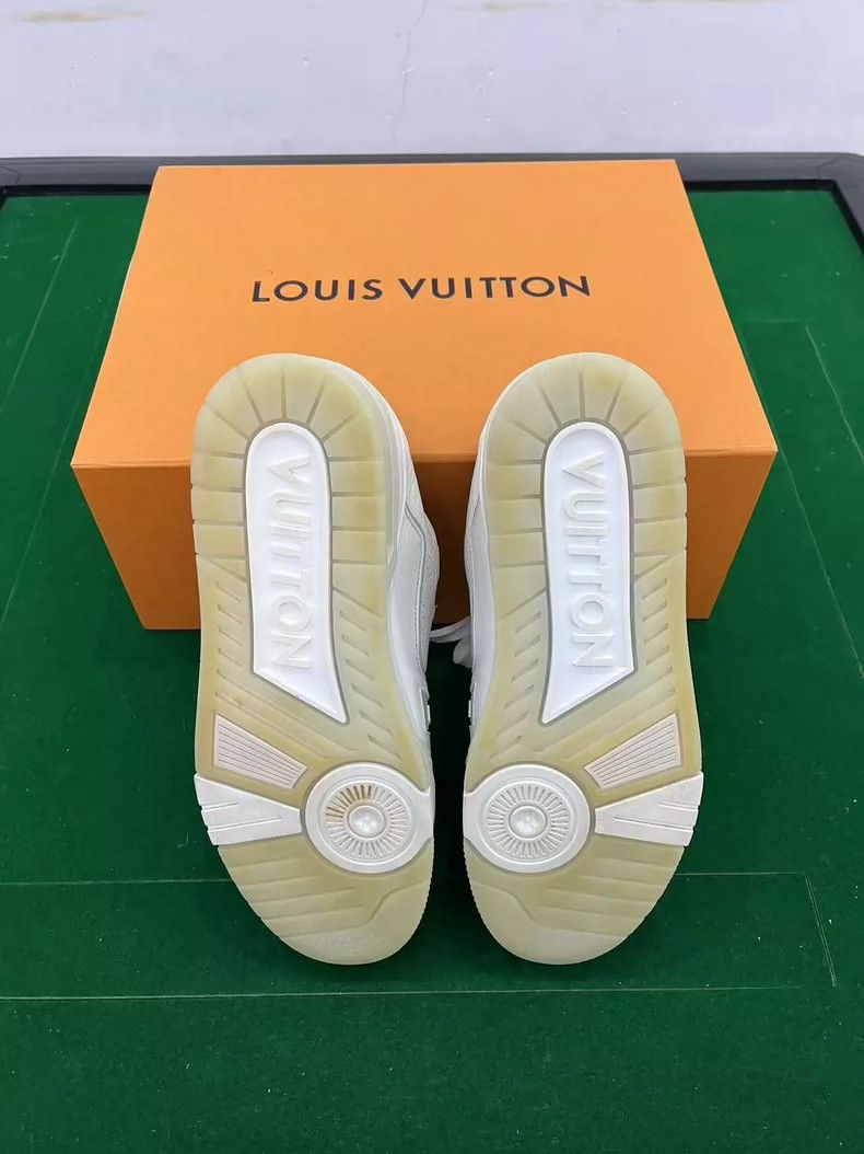 Louis Vuitton Louis Vuitton Trainer White Sneakers - dmc Size US 7 / EU 40 - 6 Thumbnail