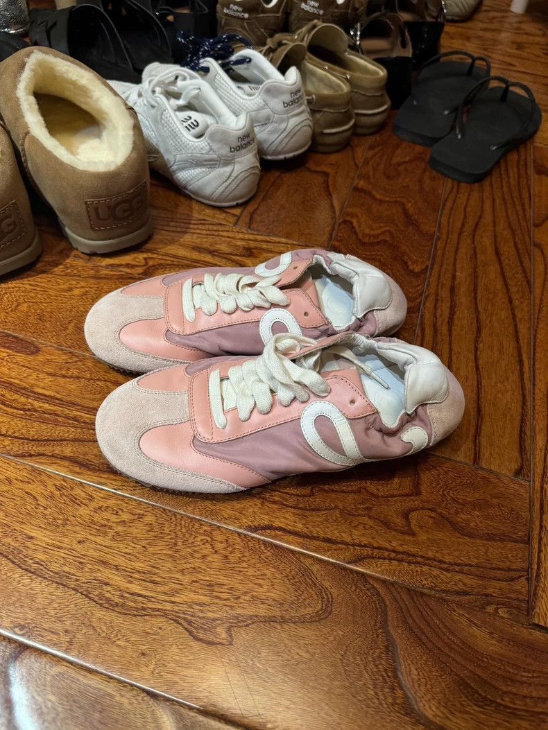 Loewe LOEWE Pink Lowtop Sneakers - dmc Size US 7 / EU 40 - 8 Thumbnail