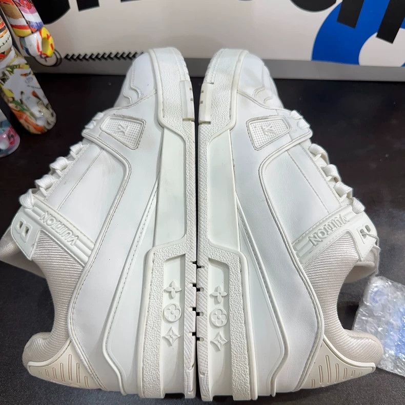 Louis Vuitton Louis Vuitton Trainer White Sneakers - dmc Size US 7 / EU 40 - 5 Thumbnail
