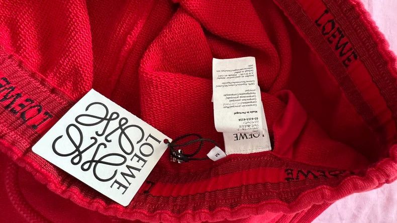 Loewe Loewe Red Terry Cloth Shorts - dmc Size US 30 / EU 46 - 6 Thumbnail