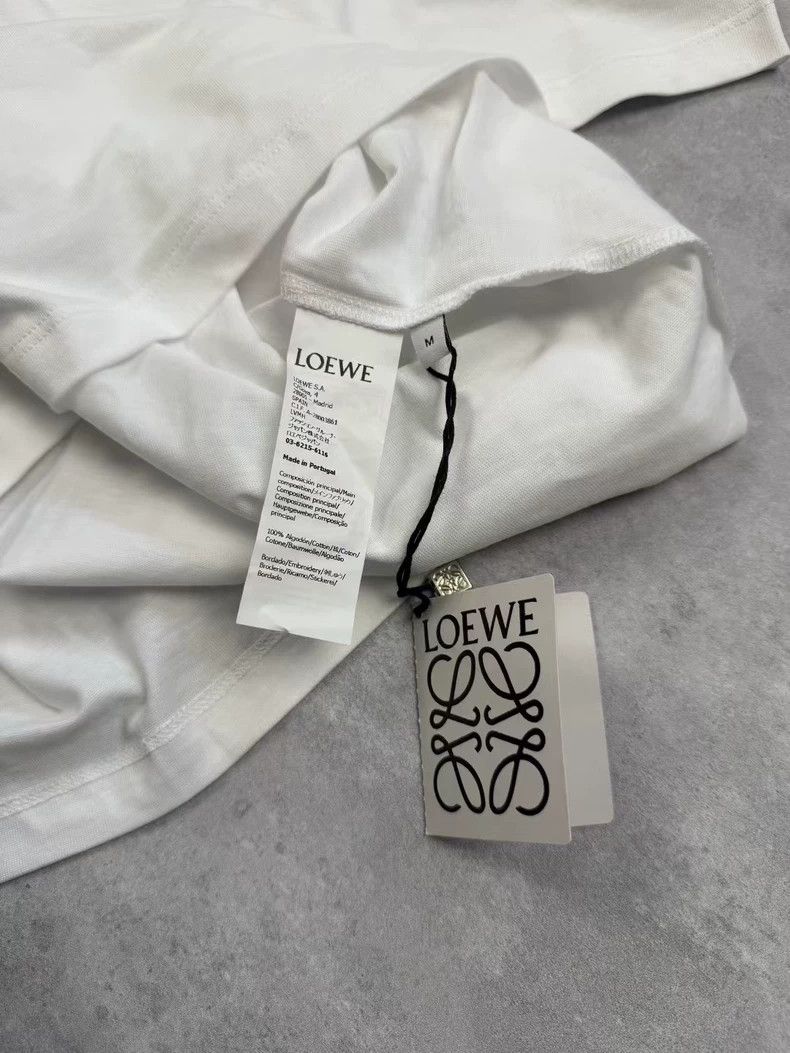 Loewe Loewe White Short Sleeve T-Shirt - dmc Size US S / EU 44-46 / 1 - 4 Thumbnail