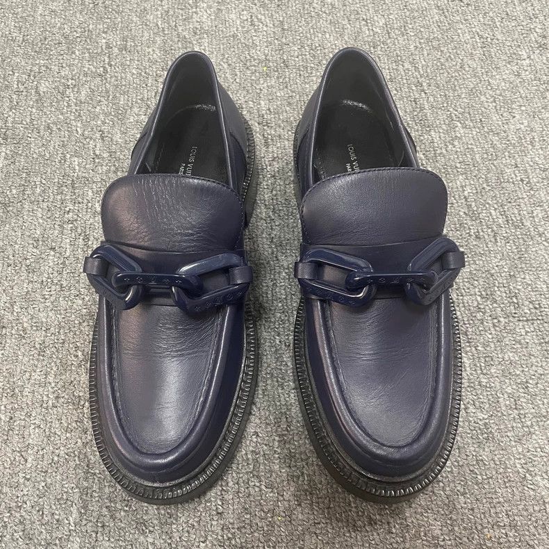Louis Vuitton Louis Vuitton Academy Leather Loafers - dmc Size US 7 / EU 40 - 2 Thumbnail