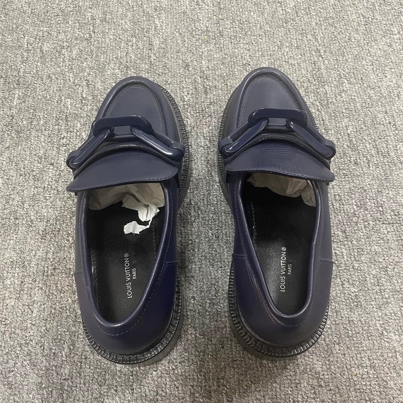 Louis Vuitton Louis Vuitton Academy Leather Loafers - dmc Size US 7 / EU 40 - 3 Thumbnail