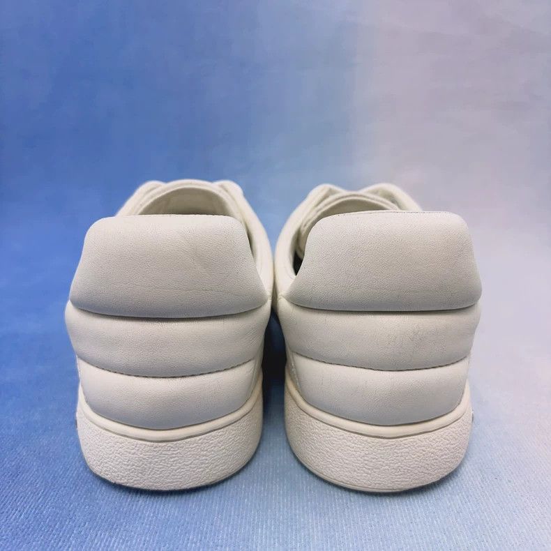 Louis Vuitton Louis Vuitton White Crocodile Pattern Low-Top Sneakers - dmc Size US 7 / EU 40 - 6 Thumbnail