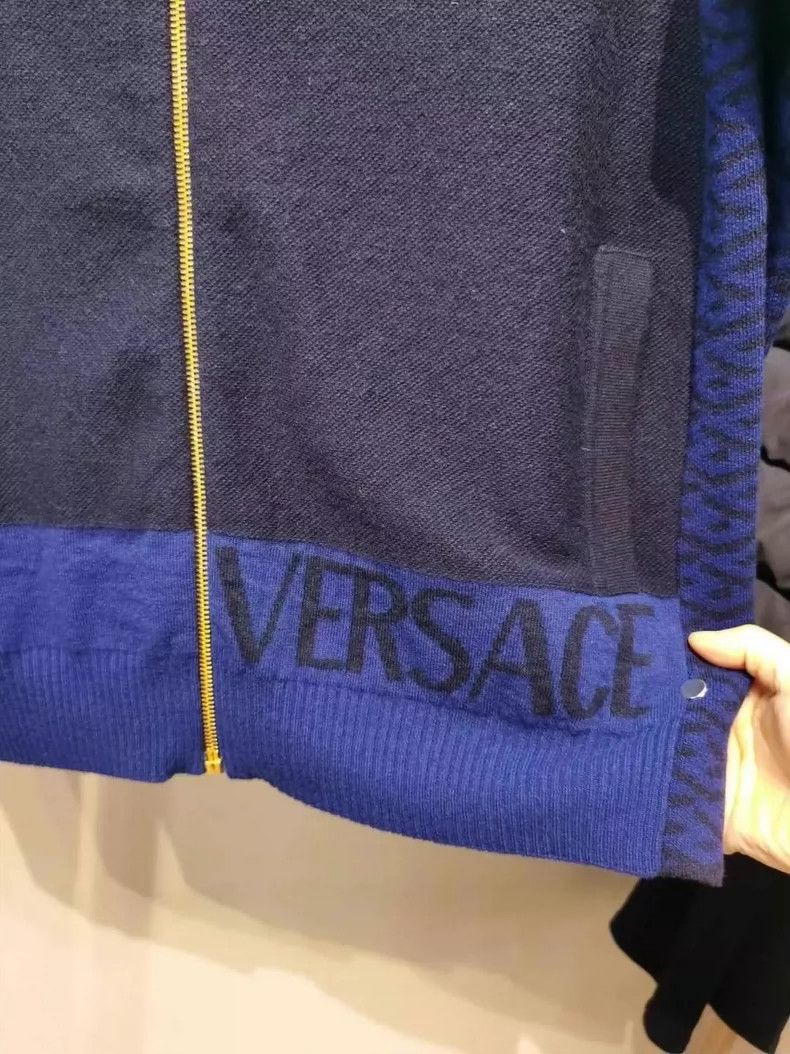 Versace Versace Men's Wool Cashmere Jacket - dmc Size US L / EU 52-54 / 3 - 2 Thumbnail