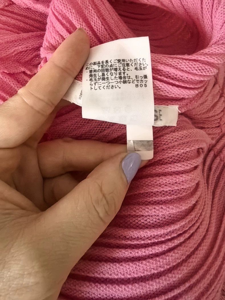 Issey Miyake Issey Miyake Pleats Please Pink Top - dmc Size US M / EU 48-50 / 2 - 5 Thumbnail