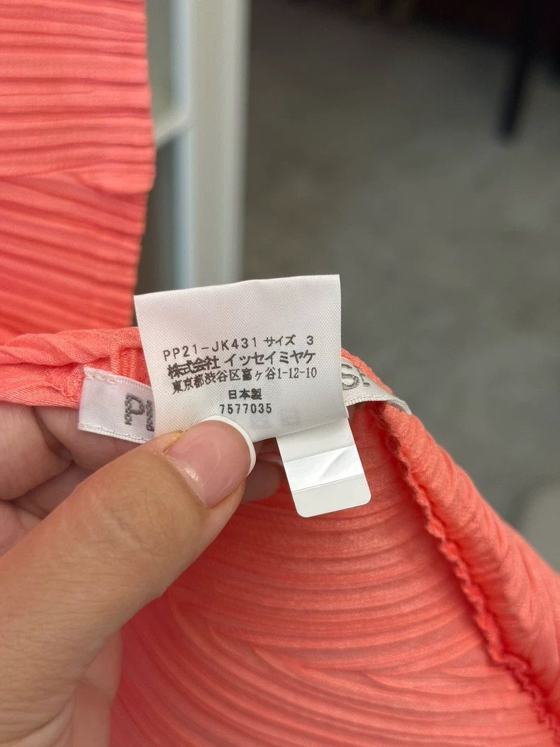 Issey Miyake Issey Miyake PP Salmon Pink Tank Top - dmc Size US M / EU 48-50 / 2 - 4 Thumbnail