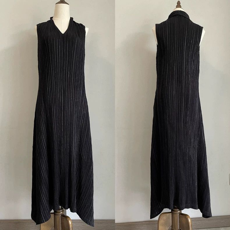 Issey Miyake Issey Miyake Fete Sleeveless Dress - dmc Size US 30 / EU 46 - 3 Thumbnail