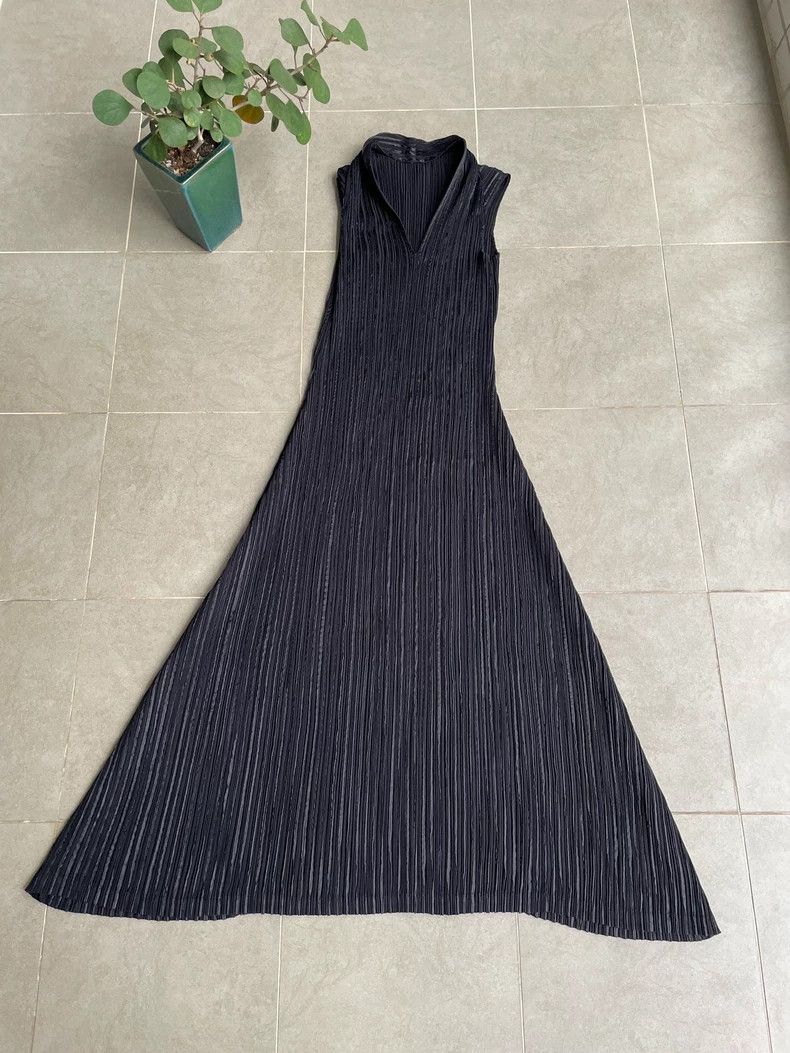 Issey Miyake Issey Miyake Fete Sleeveless Dress - dmc Size US 30 / EU 46 - 5 Thumbnail