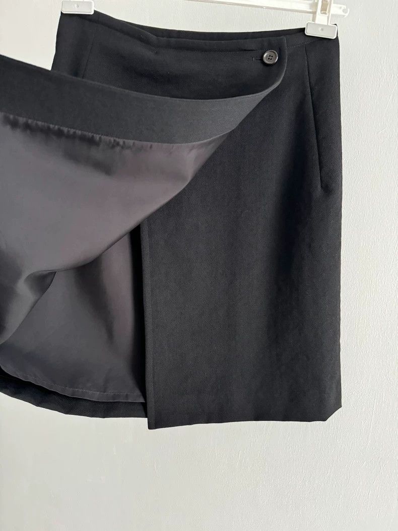 Yohji Yamamoto Yohji Yamamoto Wool Wrap Skirt - dmc Size US 30 / EU 46 - 3 Thumbnail