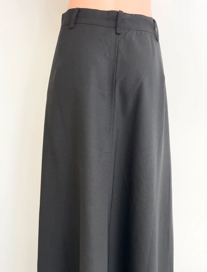 Yohji Yamamoto Yohji Yamamoto Y's Black Skirt with White Buttons - dmc Size US 30 / EU 46 - 5 Thumbnail