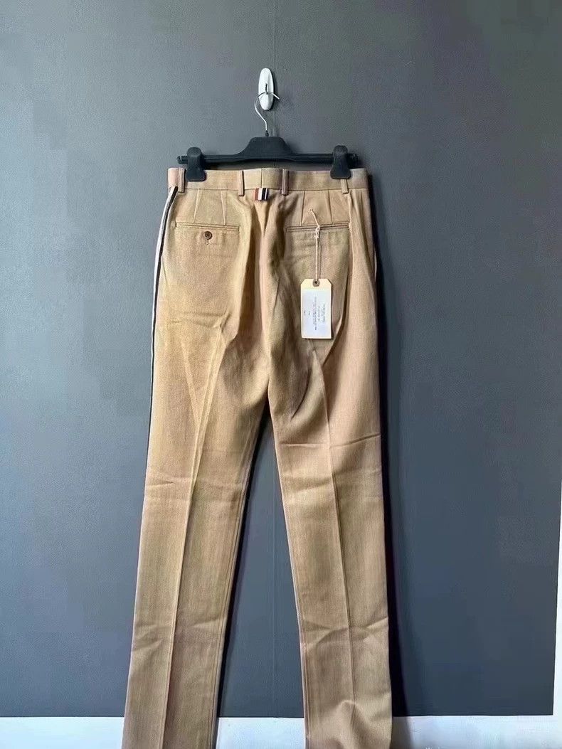Thom Browne Thom Browne Wool Striped Casual Pants - dmc Size US 32 / EU 48 - 2 Thumbnail