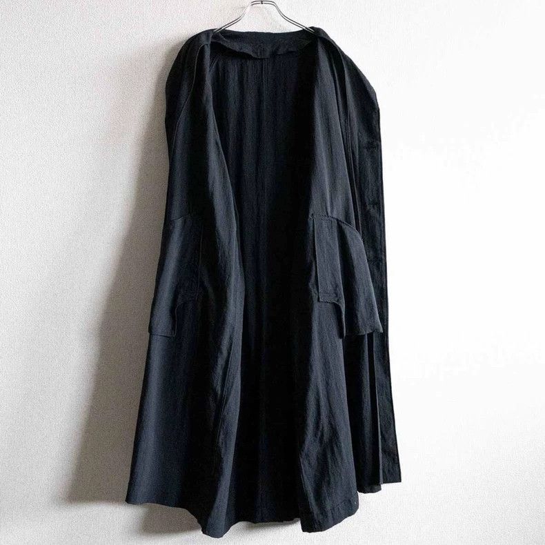 Yohji Yamamoto Yohji Yamamoto 1980s Long Coat - dmc Size US M / EU 48-50 / 2 - 3 Thumbnail